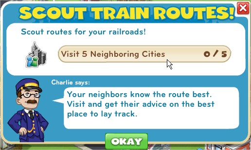 Scout Train Routes! Scout Train Routes!