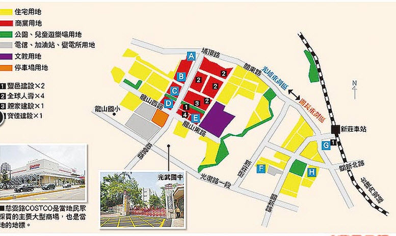 關埔計劃 map