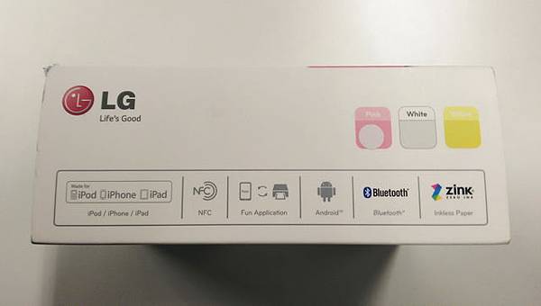 隨拍即印樂趣 口袋型相印機第三代 by LG 隨拍即印樂趣 口袋型相印機第三代 by LG