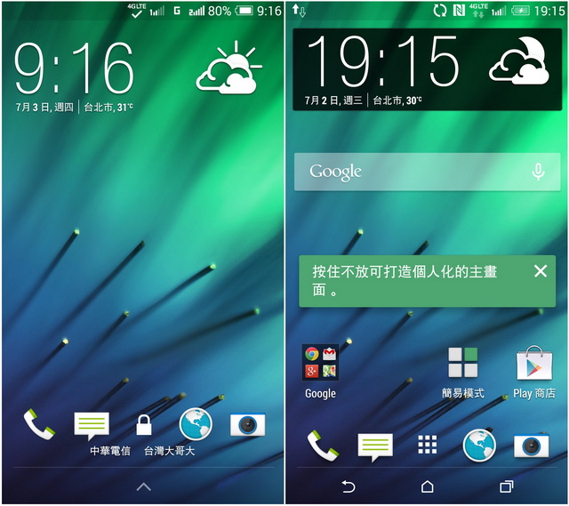 力與美的混搭HTC One 時尚版4G雙卡雙待開箱