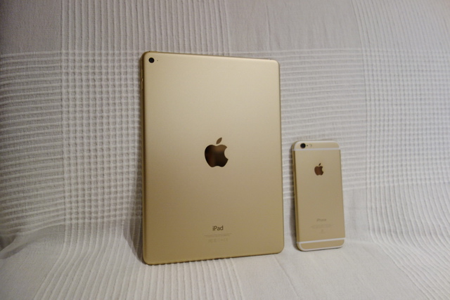 iPad air 2 WiFi 64GB 金色 日版開箱動手玩