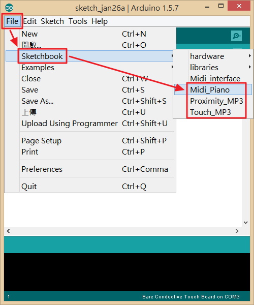選擇程式碼 選擇程式碼
