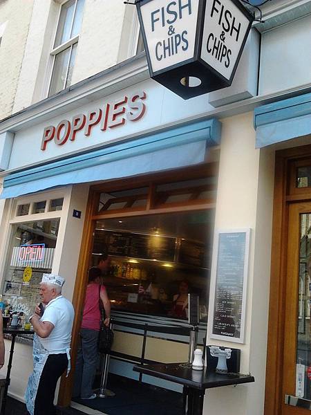 英國炸魚與薯條店