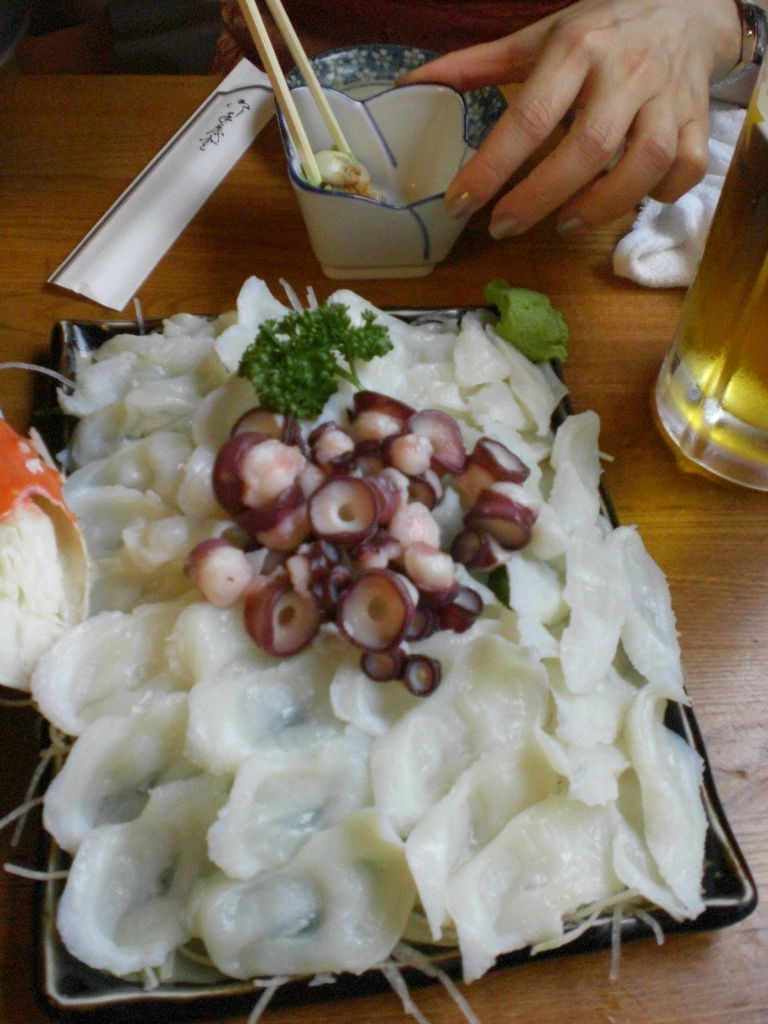 東涉谷章魚片盤