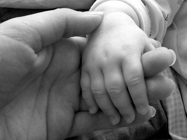 hands mom and child - morguefile