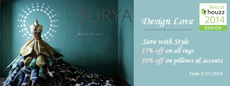 Surya 地毯/抱枕/燈具居家用品特惠中! (3/31 止) Surya 地毯/抱枕/燈具居家用品特惠中! (3/31 止)