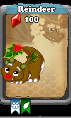 馴鹿龍reindeer dragon/聖誕龍Christmas tree dragon