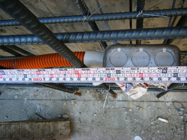 11.25一樓牆壁配管-孝親房2