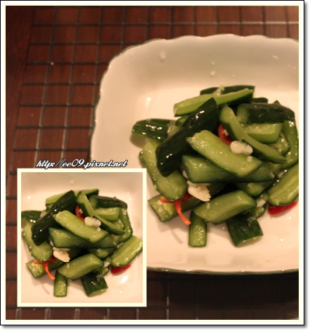 醃好的涼拌小黃瓜.jpg 醃好的涼拌小黃瓜.jpg