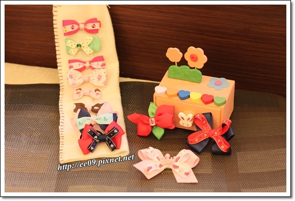 6月份作的蝴蝶結