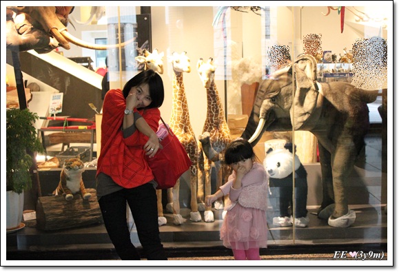 母女學大象 母女學大象