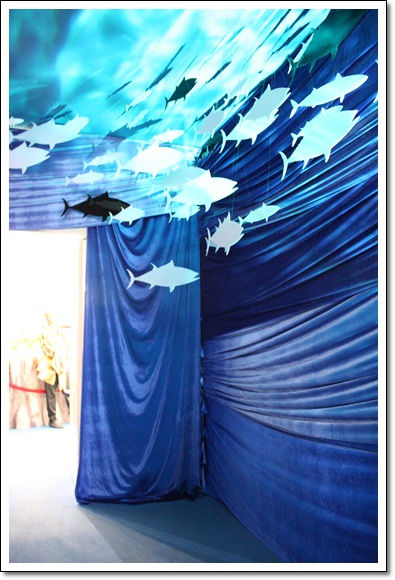 藍色大海與魚 藍色大海與魚