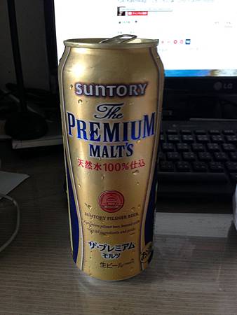 suntory的特級啤酒