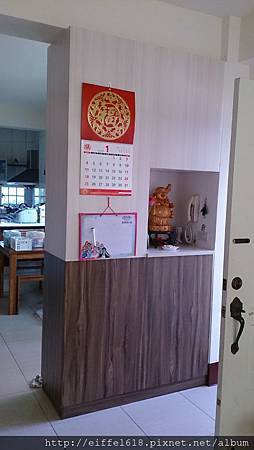 林小姐-玄關雙面櫃背面 林小姐-玄關雙面櫃背面