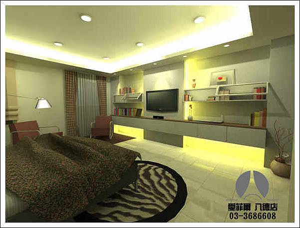 主臥TV牆面 主臥TV牆面