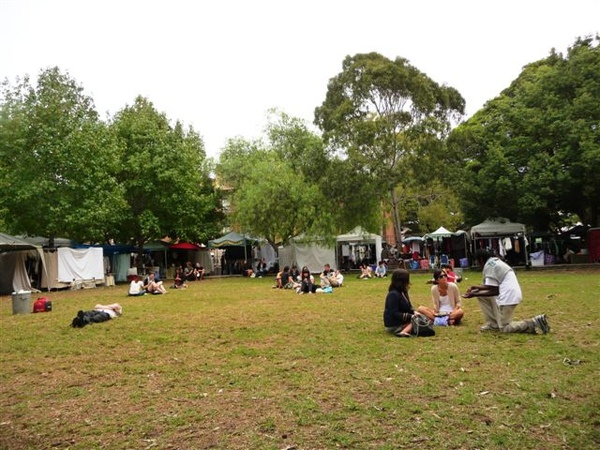 Glebe Market - picnic area 4.JPG