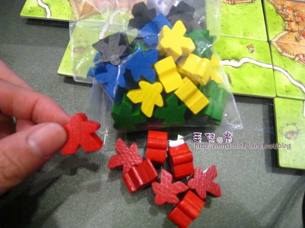 桌遊-卡卡頌-人員 桌遊-卡卡頌-人員