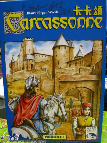 桌遊-卡卡頌-盒子正面