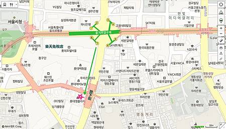 SMTOWN Pop-up Store Map