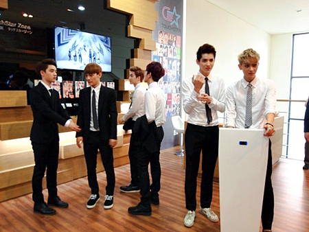 EXO @ Gangnam Tourist Information Centre