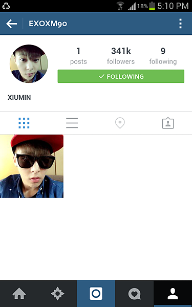 EXO秀珉INS帳號