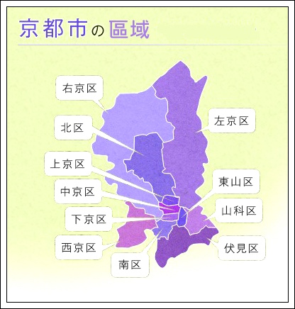 京都市區域