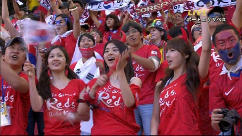 2010世界足球盃 最正的女球迷-尹惠熙(賽車皇后)