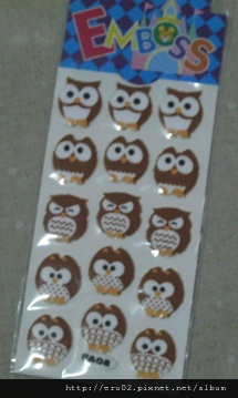 owl貼紙