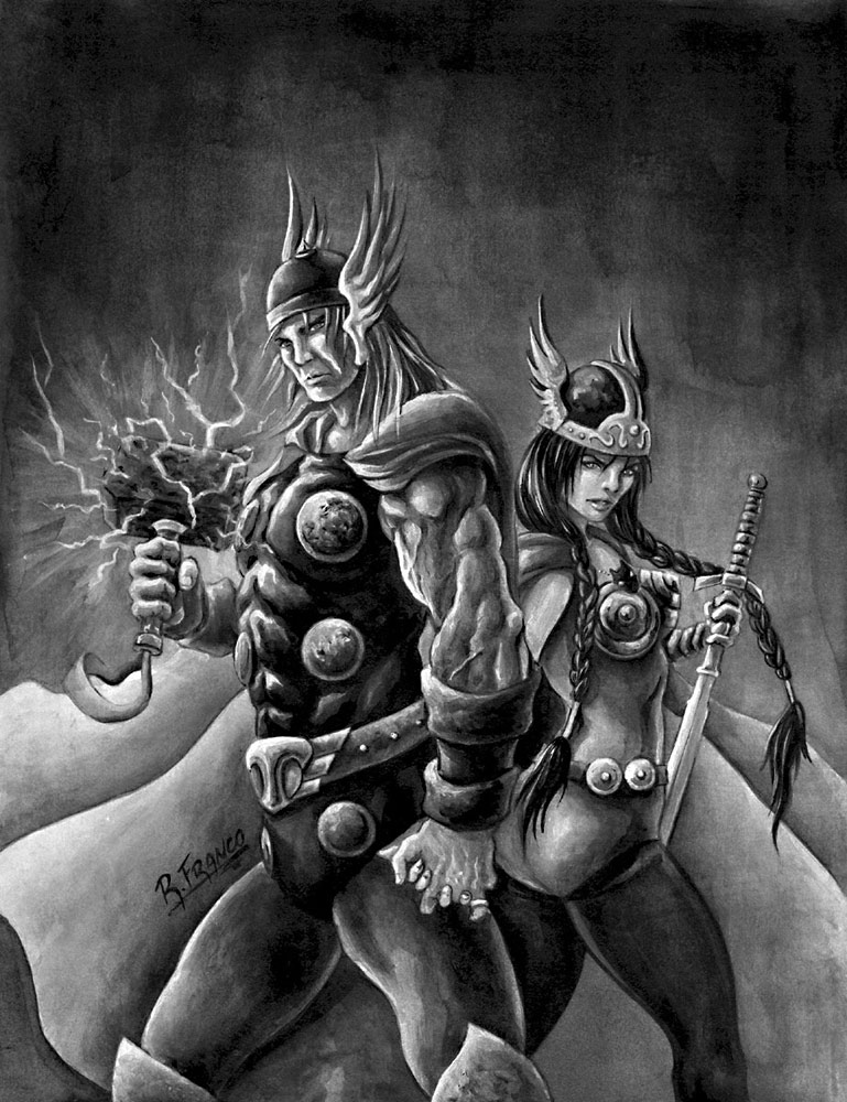 Thor_e_Sif_by_ricardoafranco