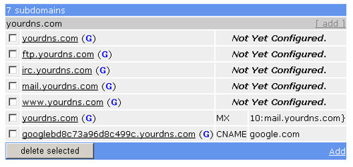 Freedns》Subdomains Freedns》Subdomains