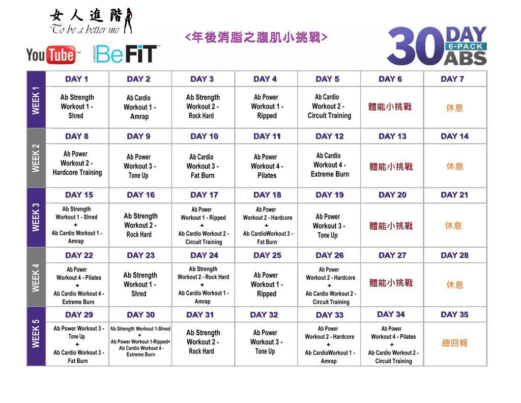 30day6packabs-monthlyplan-updated-v2 30day6packabs-monthlyplan-updated-v2