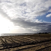 在Brighton Beach也可以遠眺Melbourne市區