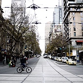 寬大而筆直的道路是Melbourne的特色之一