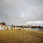 Melbourne有名的海灘之一 Brighton Beach