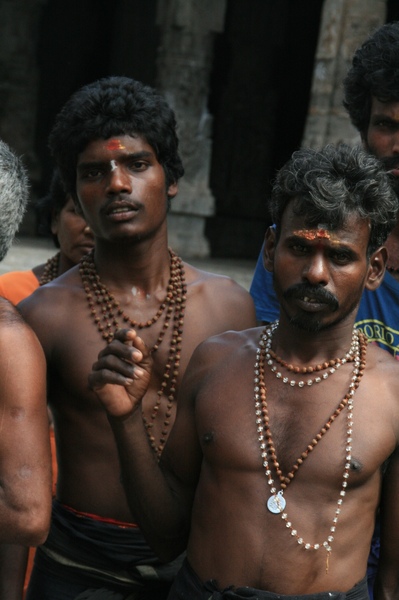來朝聖的印度教徒