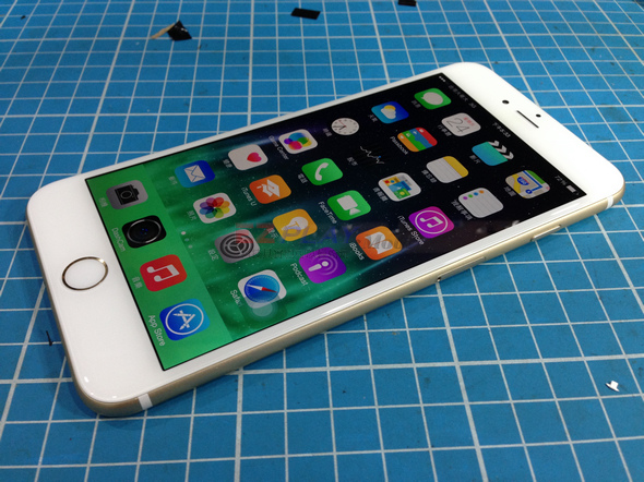 史上最大! Iphone 6 Plus 第一手摔機維修全紀錄16 史上最大! Iphone 6 Plus 第一手摔機維修全紀錄16