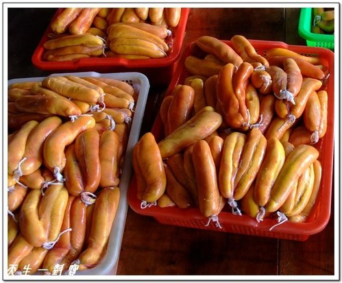 海底人蔘–烏魚子 @天生寶家族 @天生寶家族