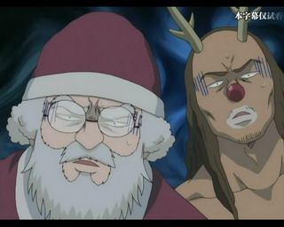 聖誕大叔與兄貴麋鹿