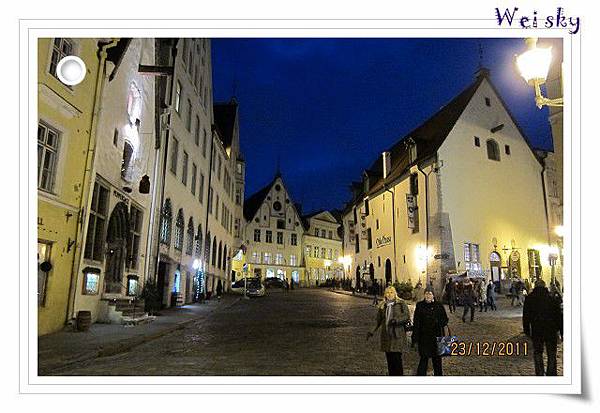 愛沙尼亞-舊城區夜景.jpg 愛沙尼亞-舊城區夜景.jpg