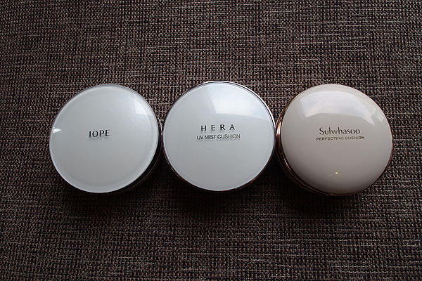 6顆氣墊粉餅全攻略 X 雪花秀 HERA IOPE innisfree etude house Holika Holika