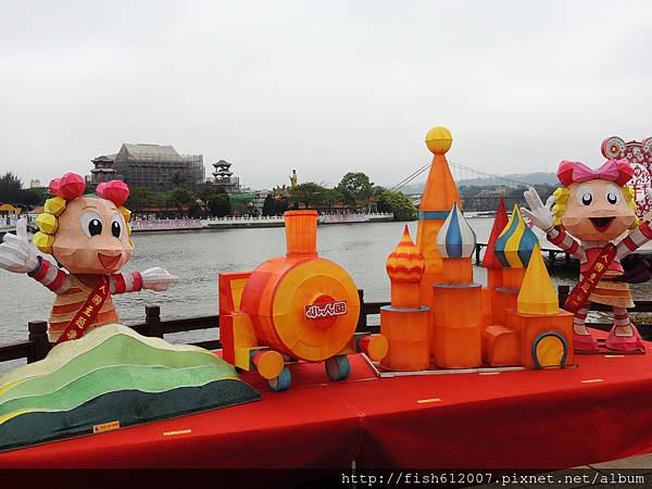 {fishraymond}2015桃園燈會 水舞燈彩喜羊羊3