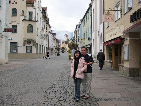 我很喜歡歐洲的小城鎮