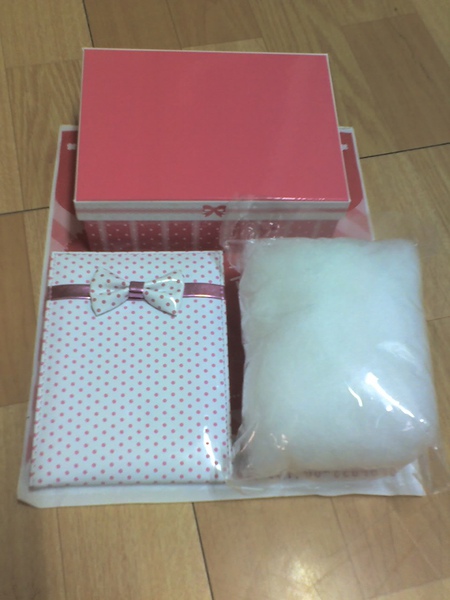 今天做禮物的材料好少