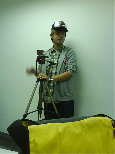 遲到大王今天擔任攝影