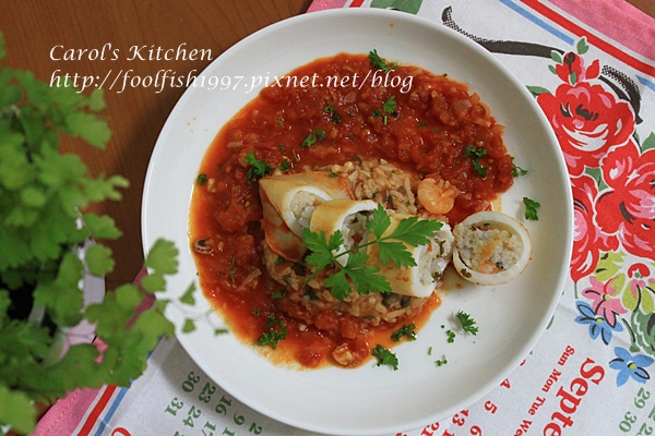 透抽海鮮鑲飯 13