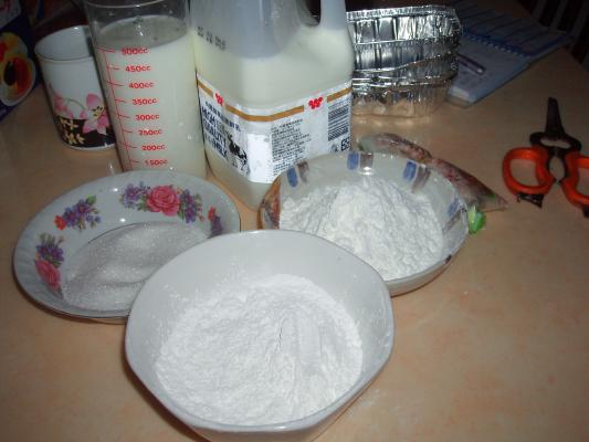 全部的材料，準備上工嘍