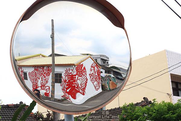 雲林龍安宮剪紙彩繪10
