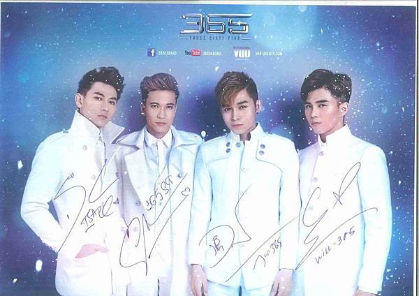 2015.1.18來台演唱的365樂團 2015.1.18來台演唱的365樂團