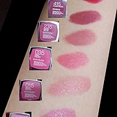 Maybelline ColorSensational Lipsticks Comparison Swatches-02