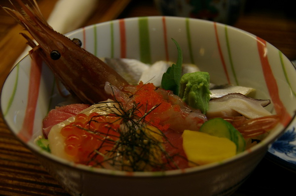 海鮮丼(含牡丹蝦)